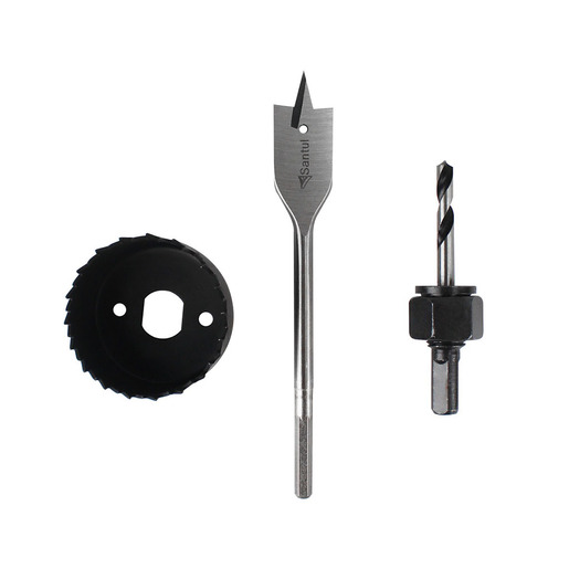 Corta círculos para madera juego 3 pz