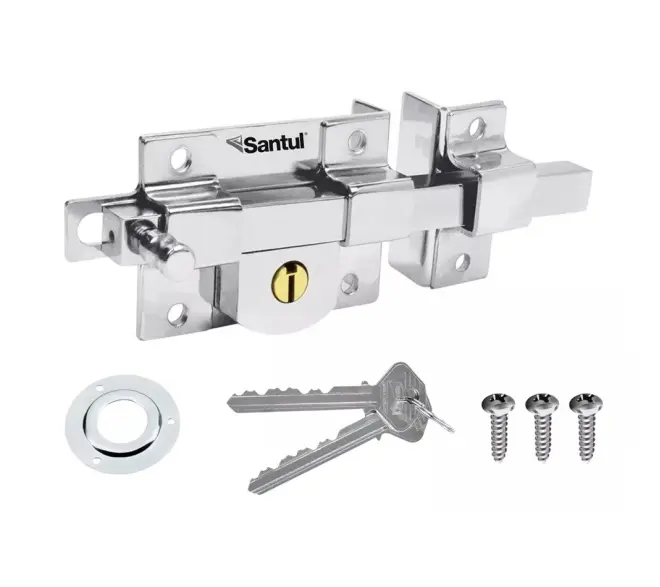 Cerradura de barra fija, derecha