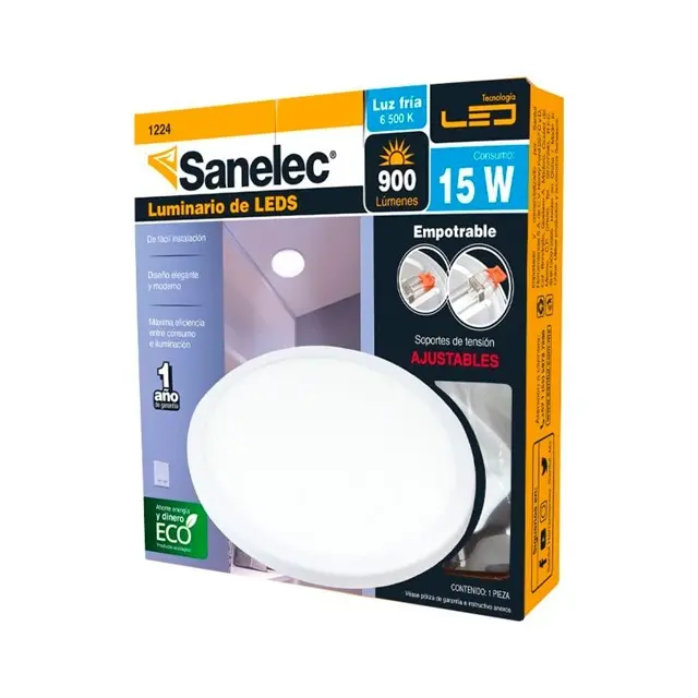 Luminario ajustable circular 15W