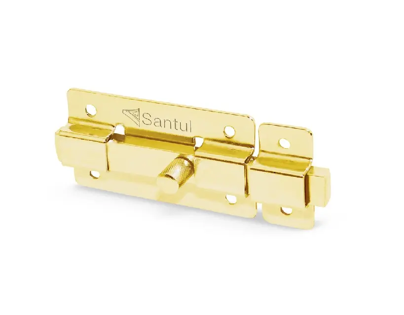 Pasador para puerta 51 mm de acero latonado