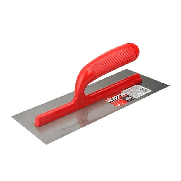 Llana canto recto 6 remaches mango de plástico