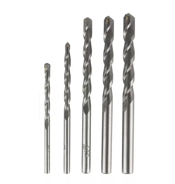 Brocas Juego 5 pzas acero HSS alta velocidad