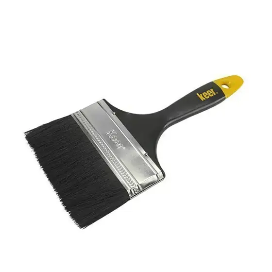 Brocha 4 mango plástico