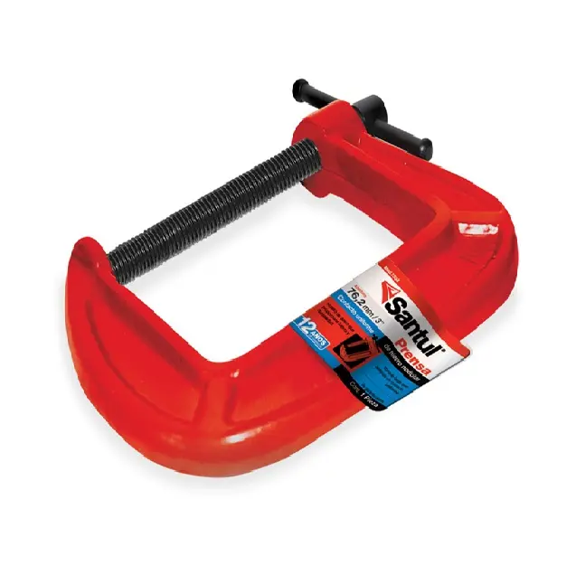 Prensa de hierro nodular 4" para carpintería