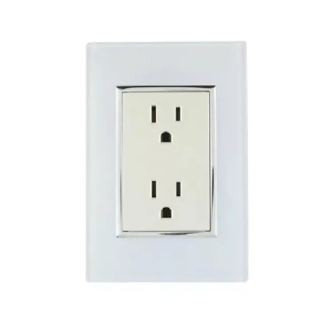 Placa Venecia Blanco contacto doble