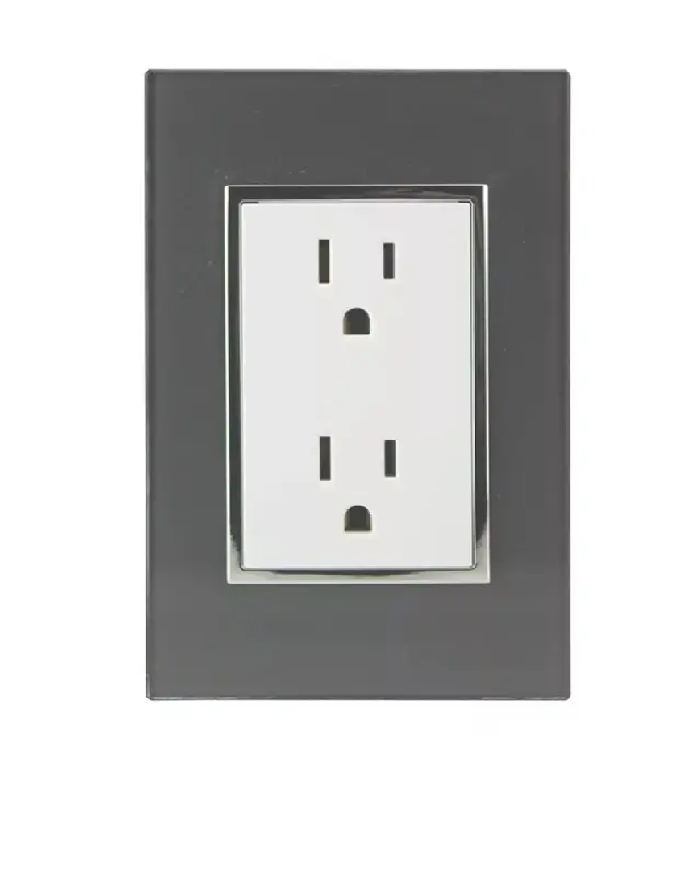 Placa Venecia Humo contacto doble