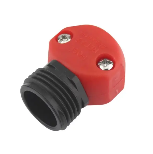 Conector macho plástico p/mangueras de 1/2