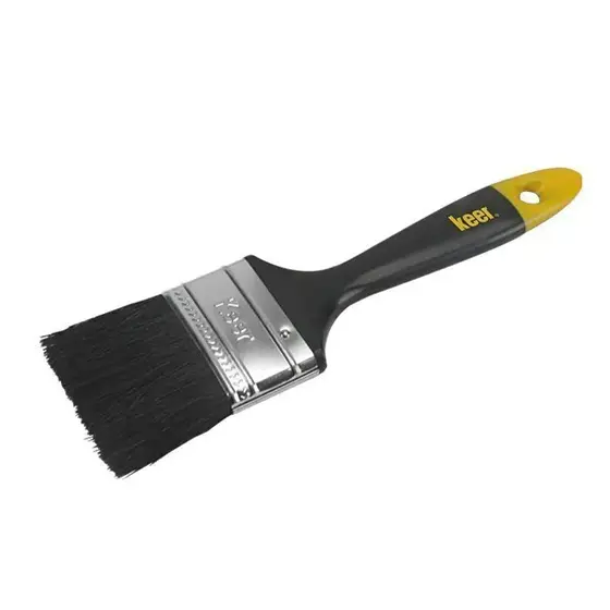 Brocha 2 mango plástico