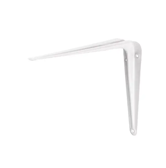 Ménsula de acero blanca 6 x 8