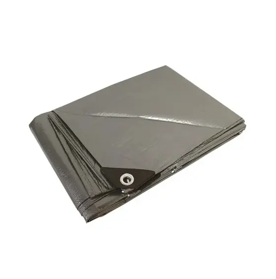Lona uso pesado gris 6 x 12 m