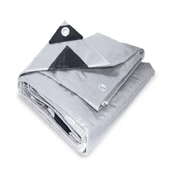 Lona uso pesado gris 5 x 6 m