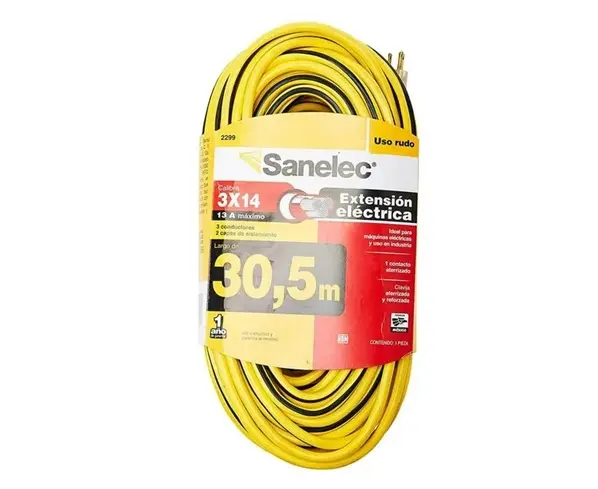 Extensión uso rudo 30m 3x14