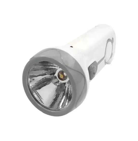 Linterna recargable 1 súper led, 2 intensidades 20lm 10lm