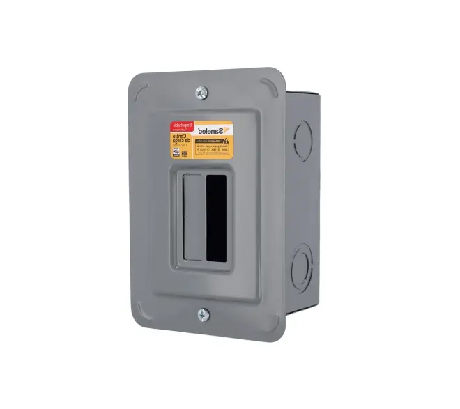 Centro de carga p/empotrar 2 circuitos