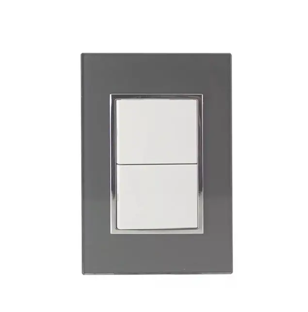 Placa Venecia Humo apagador doble
