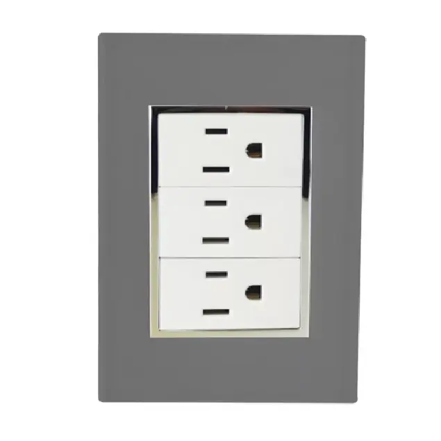 Placa Venecia Humo contacto triple