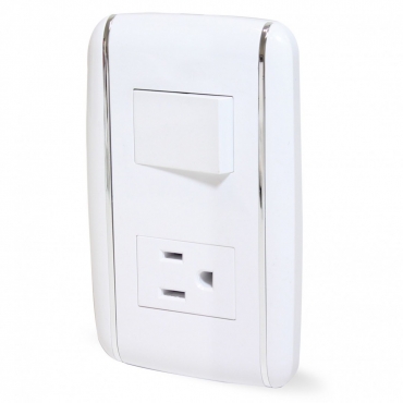 Placa Vicenza apagador y contacto