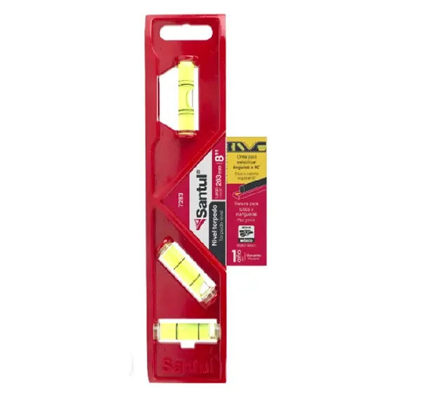 Nivel torpedo 8" plastiforze