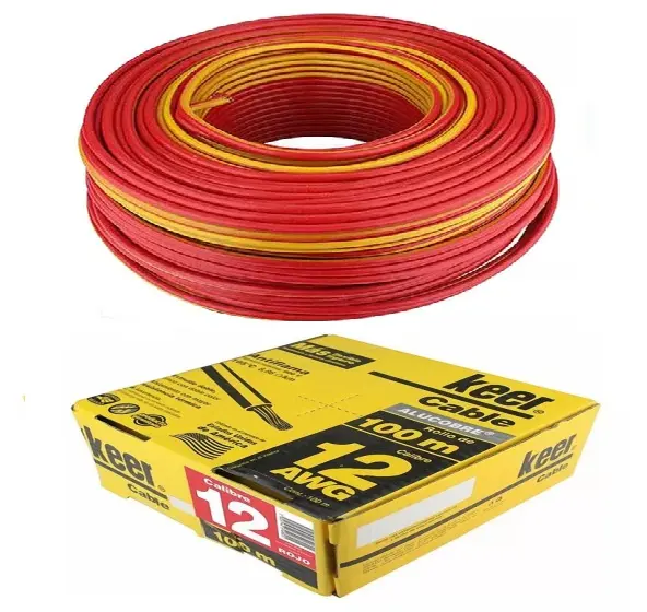 Cable THW cal 12 rojo precio x metro