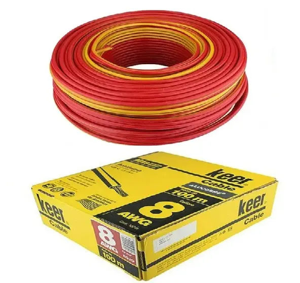 Cable THW cal 8 rojo precio x metro