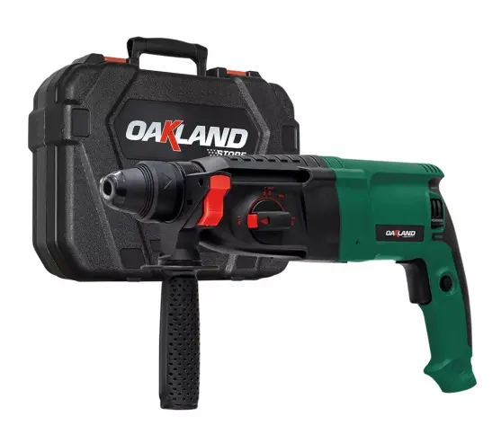 ROTOMARTILLO SDS PLUS 800 W VVR 0-900 RPM 0-4500GPM 6.7 KG 3 MOD ESTUCHE PLASTICO Y ACCESORIOS