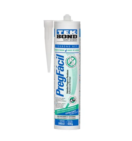 ADHESIVO DE MONTAJE INSTANTANEO MULTIUSOS (SIN CLAVOS) 280 ML (9.46 OZ) CARTUCHO (PEGA FACIL)