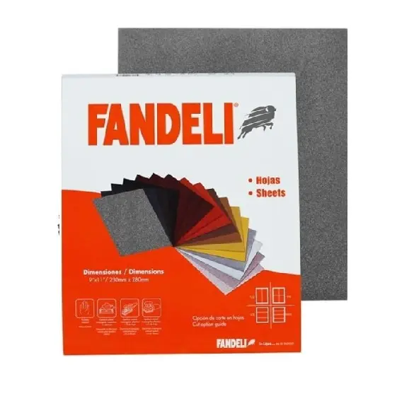 LIJA DE ESMERIL 9"X11" FINA PARA DESBASTE-REMOCION DE OXIDO (J-73 ALO)