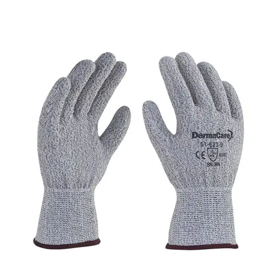 GUANTE DYNEEMA BLANCO/NEGRO 8