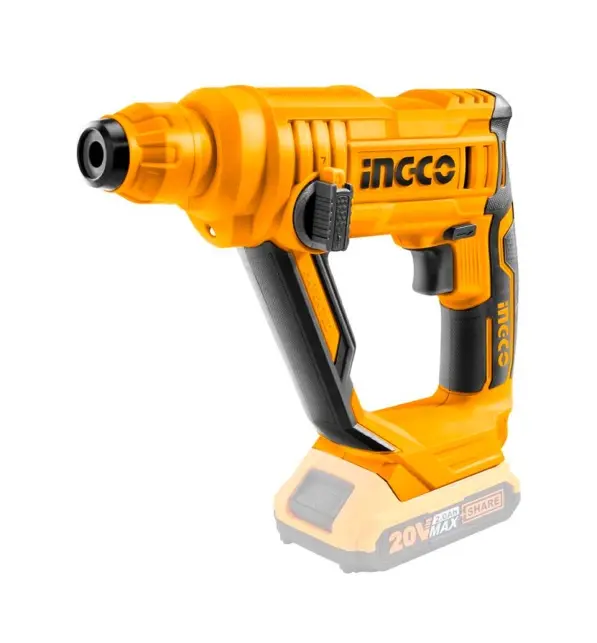 ROTOMARTILLO SDS PLUS INALAMBRICO 20V VVR 0-900RPM 0-5100GPM 1.5J + 3 BROCAS SDS PLUS S/BAT Y CARG