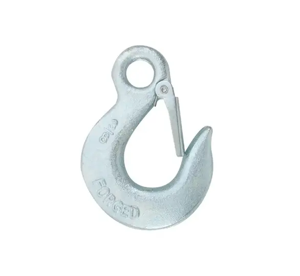 GANCHO FORJADO 3/8" OJO C/SEGURO P/CARGA