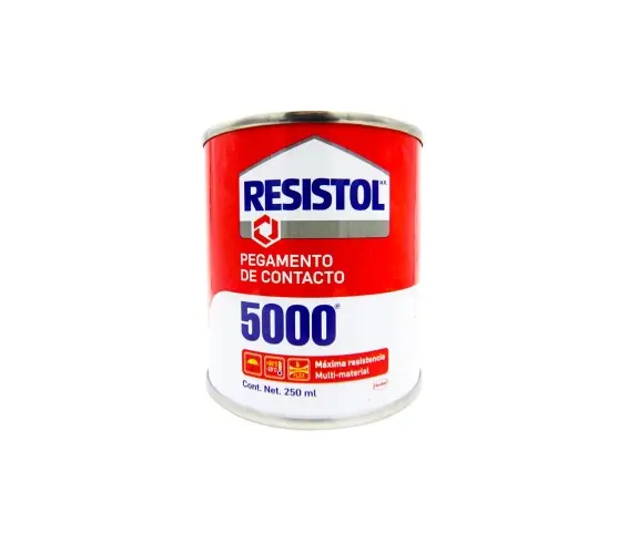 Pegamento De Contacto 250 Ml (8.45 Oz) Base Solvente Color Amarillo (5000)