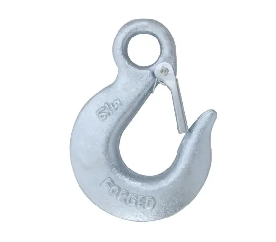 GANCHO FORJADO 5/16 OJO C/SEGURO P/CARGA
