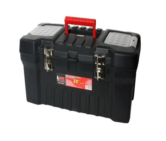 CAJA HERRAMIENTA 23" BROCHE METALICO