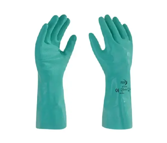 GUANTE NITRILO VERDE 8
