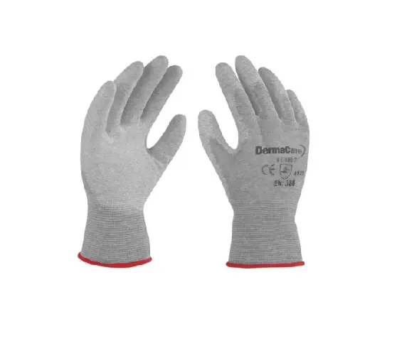 GUANTE ANTICORTE DE POLIETILENO CON PALMA DE POLIURETANO 7