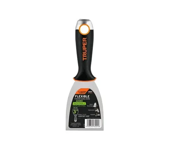 ESPATULA TRUPER FLEXIBLE 3 ACERO INOXIDABLE