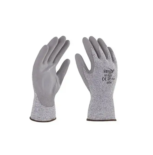 GUANTE ANTICORTE DE POLIETILENO CON PALMA DE POLIURETANO 10