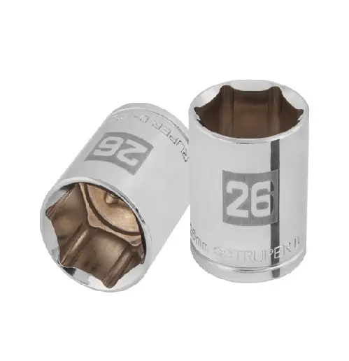 DADO DE 26 MM 6 PUNTAS CUADRO 1/2' TRUPER