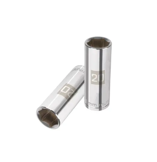 DADO LARGO DE 20 MM 6 PUNTAS CUADRO 1/2' TRUPER