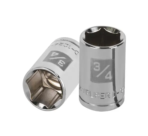 DADO CUADRO 1/2 DE 6 PUNTAS DE 3/4''