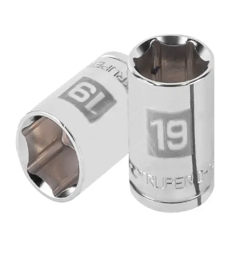 DADO CUADRO 1/2 DE 6 PUNTAS DE 19MM