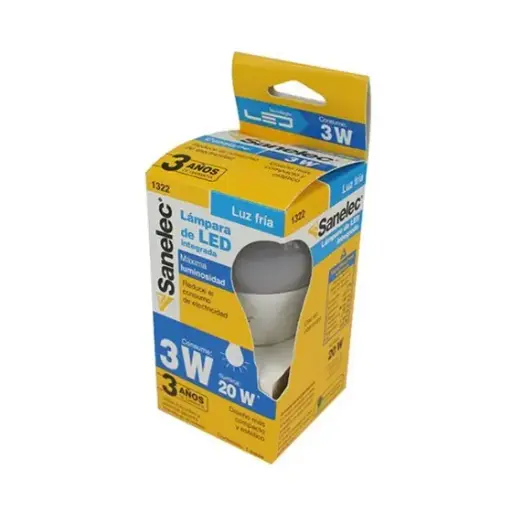 [1322 SE313225] Foco led 3W 90-150V 6500K