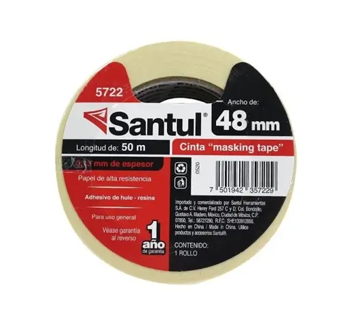 [5722 ST357229] Cinta masking tape 48mm 2" 50m