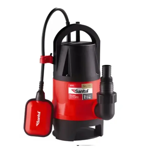 [8342 ST383426] Bomba plástica sumergible para agua sucia 1 HP