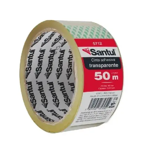 [5712 ST357120] Cinta adhesiva transparente 50 m