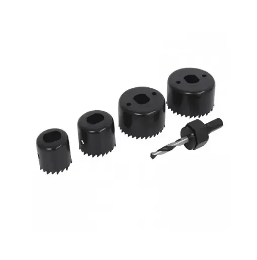 [8003 ST380036] Corta círculos para madera juego 5 pz