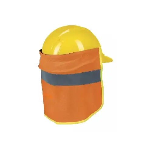 [9336 ST393364] Cubrenucas para casco naranja, con reflejante