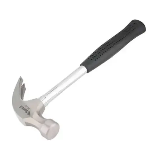 [7043 ST370433] Martillo 16 oz uña curva mango tubular con neopreno