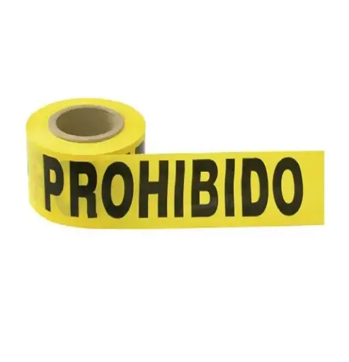 [8911 ST389114] Cinta de señalización prohibido 303 m