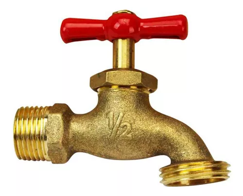 [7654 ST376541] Llave de nariz 1/2 acabado latonado granel